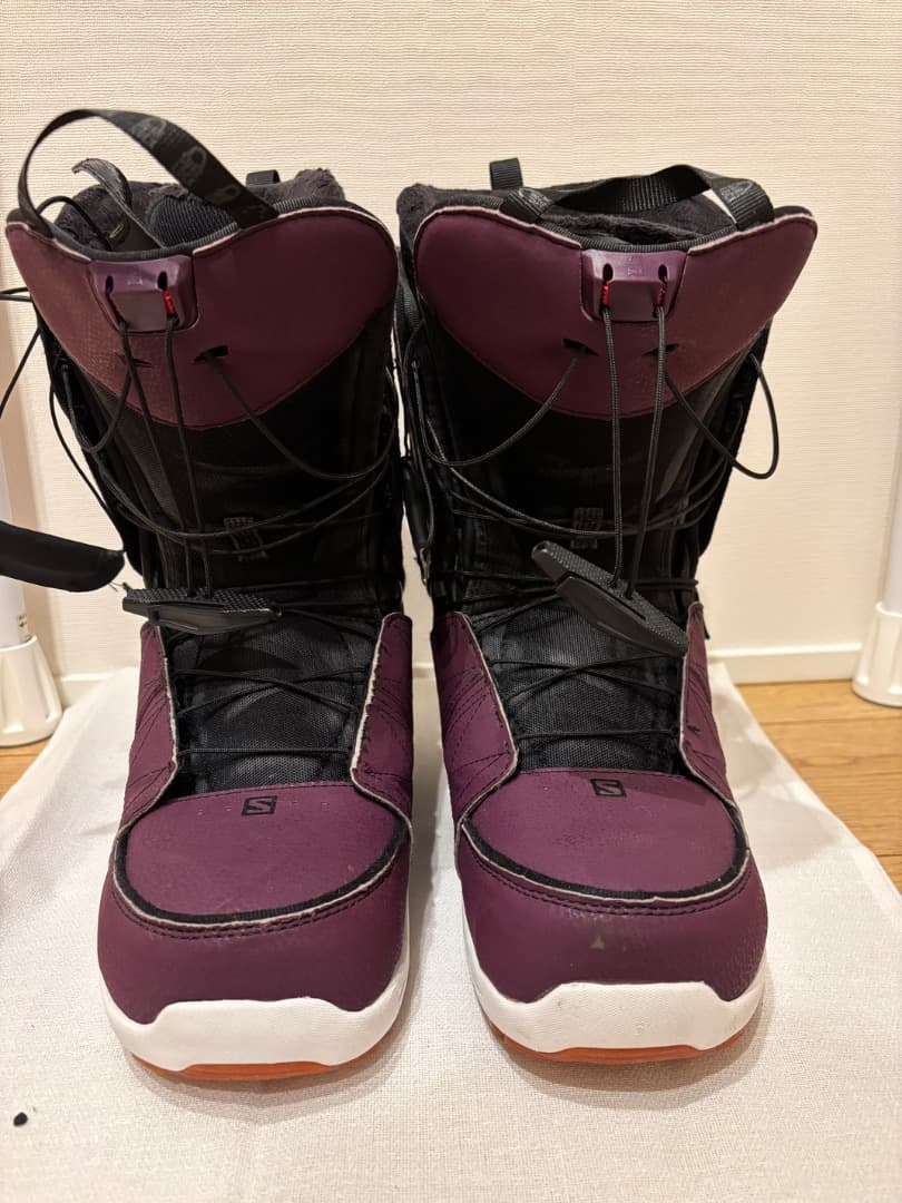 H*y様 Salomon Launch スノーボードブーツ 紫　28cm
