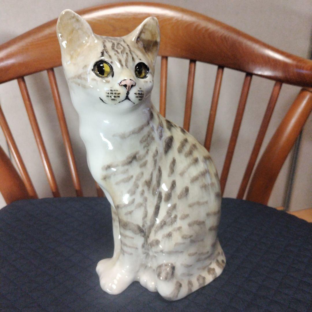 ウィンスタンレイキャット（ケンジントンキャット）サイズ6、大きなビンテージ猫