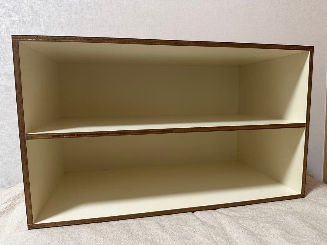 LAUAN SHELVES ラワンシェルブズ ホワイト　2段