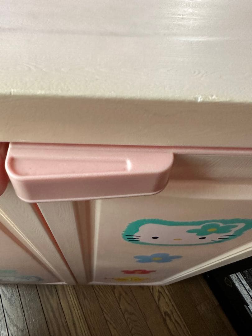 レア！ハローキティ　タンス　棚　衣類収納　1998カオハナ