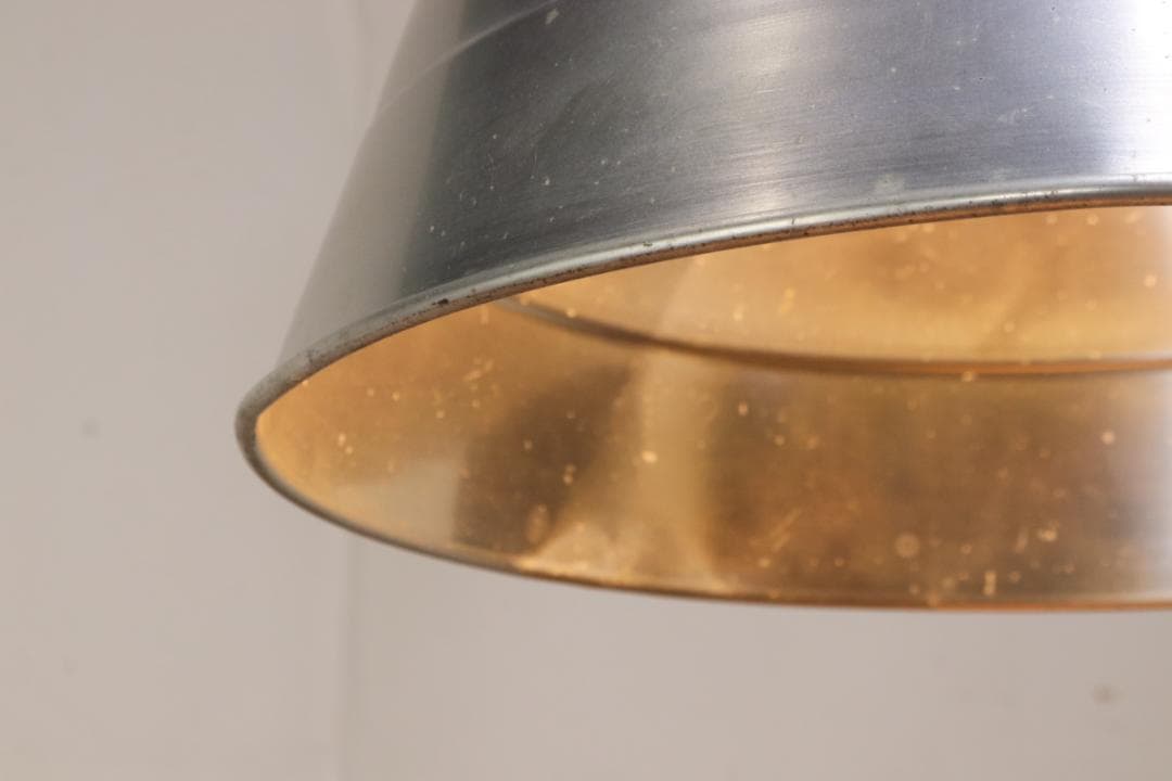 ヴィンテージ ペンダントライト ランプ 照明 吊り下げ アルミシェード 1