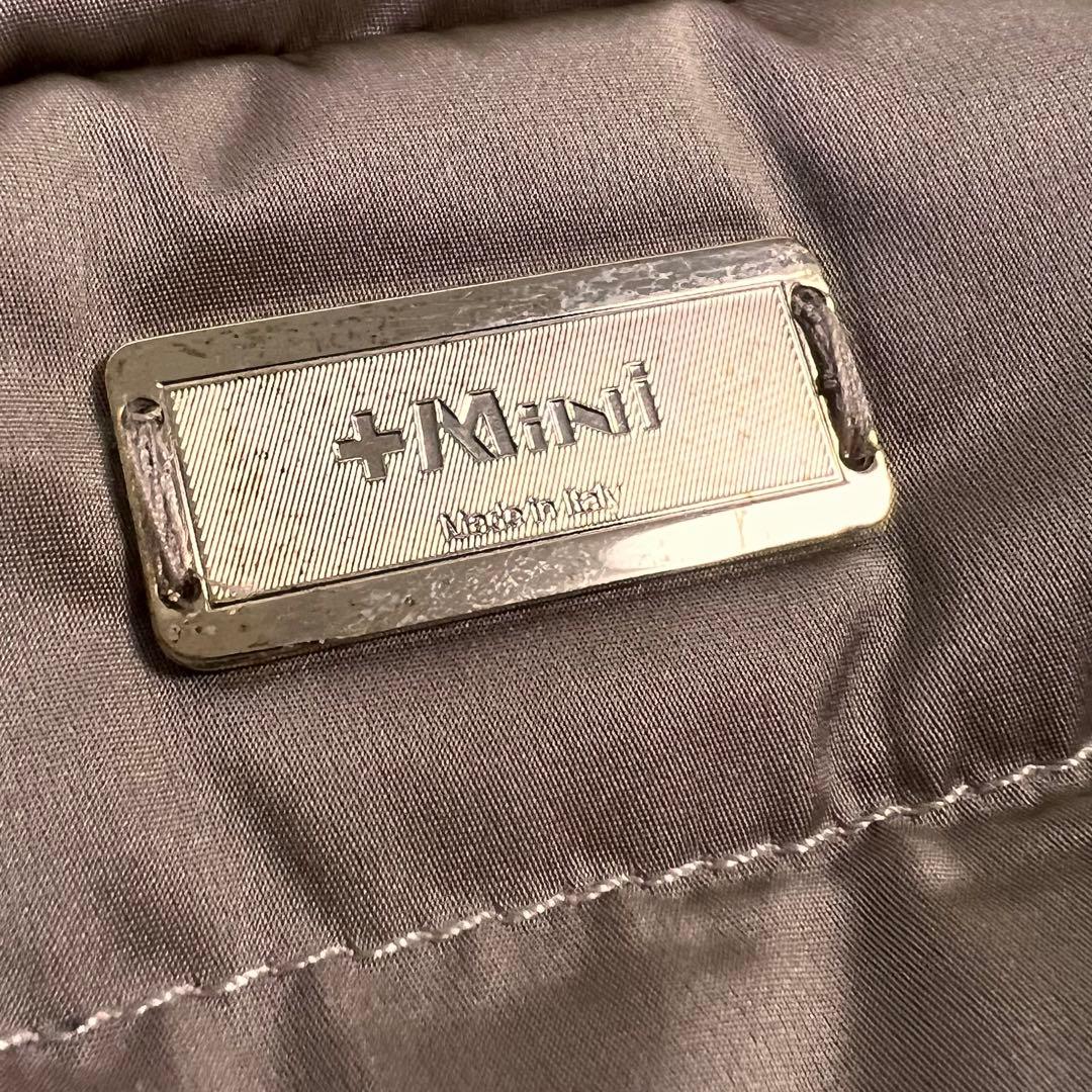 『美品』+MiNi ピュウミニ　ダウンジャケット イタリア　ピンクベージュ　42