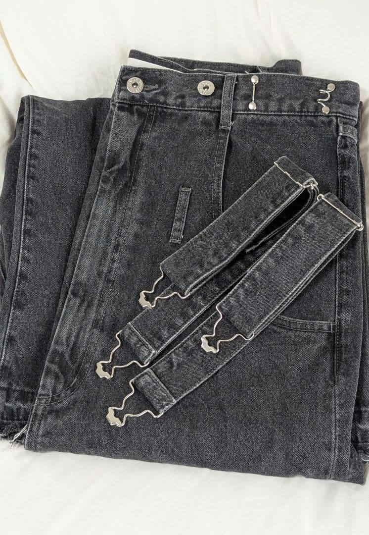 PRANK PROJECTオーバーウエスト2WAYサロペット　BLACK