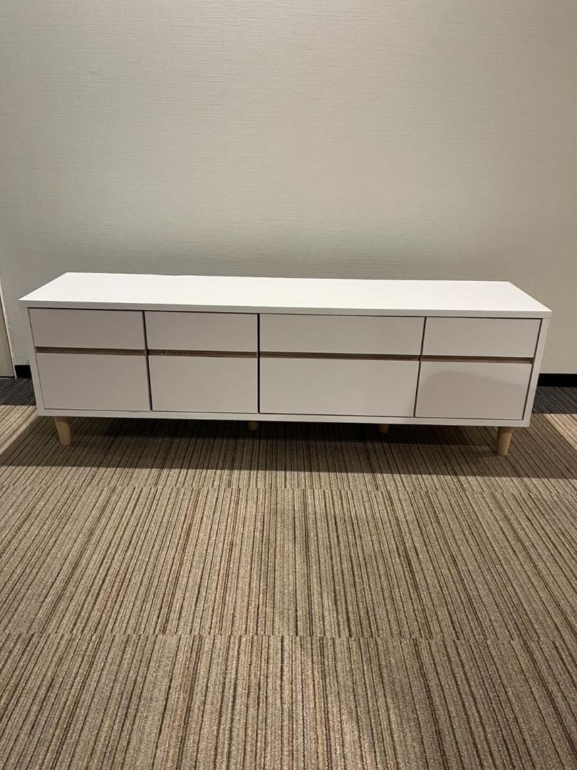 【福岡市限定】【展示品・未使用品】テレビ台 ローテレビ台 脚付き