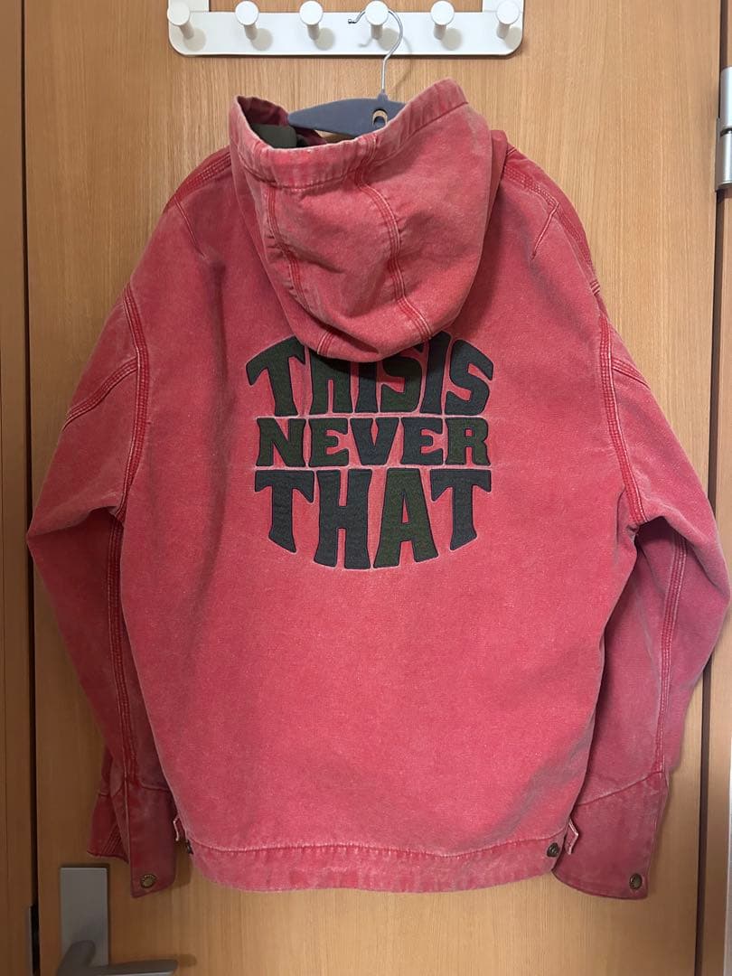ジャケット・アウター thisisneverthat Washed Carpenter Jacket
