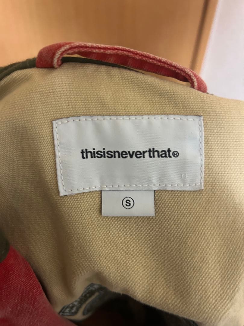 ジャケット・アウター thisisneverthat Washed Carpenter Jacket