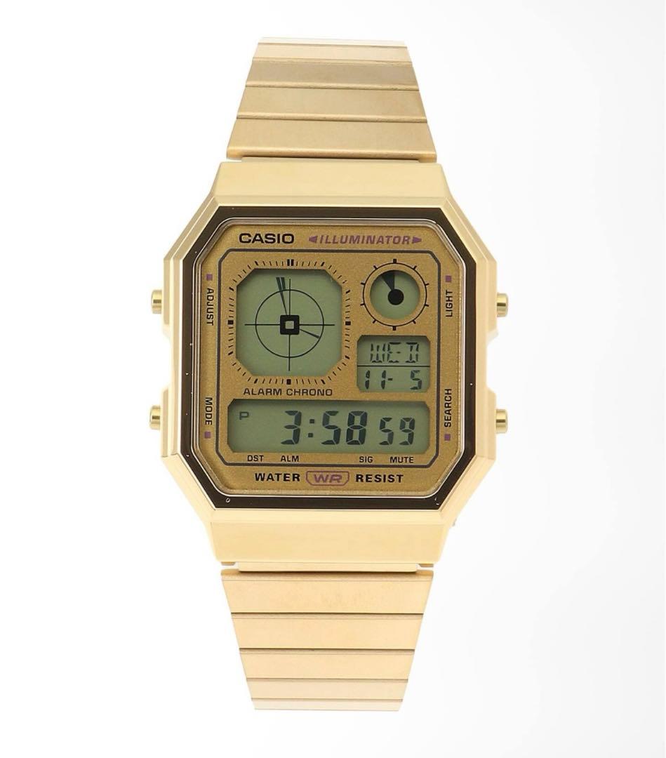 MUSE de Deuxieme 【CASIO / カシオ】A130 GOLD