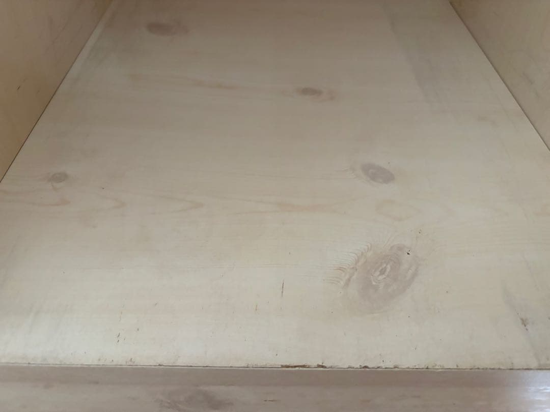 [左側］北欧パイン無垢材 フレンチカントリー 食器棚 カップボード たのメル便