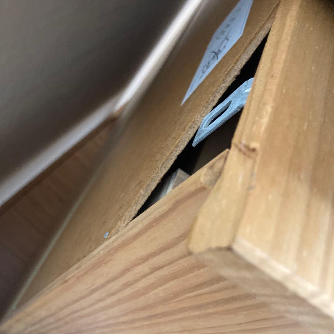 イケア　IKEA TARVAタルヴァ　3段チェスト　木製　廃盤品　レア　タンス