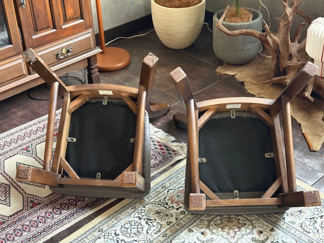 ②Hikari 　レトロ　アンティーク　ビンテージ　スポークチェア nZ　　nZ