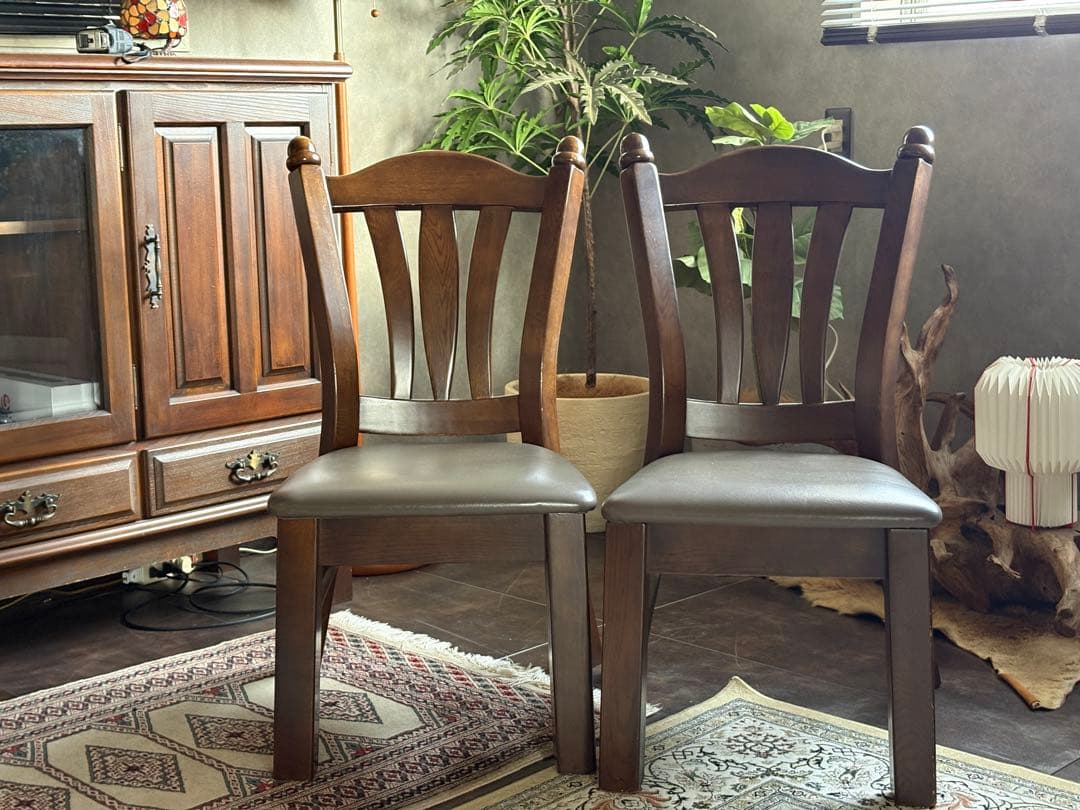 ②Hikari 　レトロ　アンティーク　ビンテージ　スポークチェア nZ　　nZ