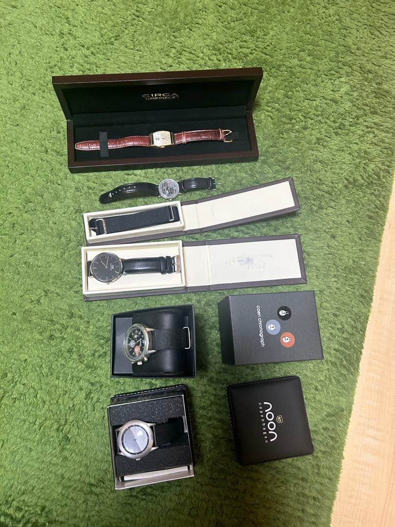 【今だけ値下げ！！⠀】メンズ腕時計 5本セット