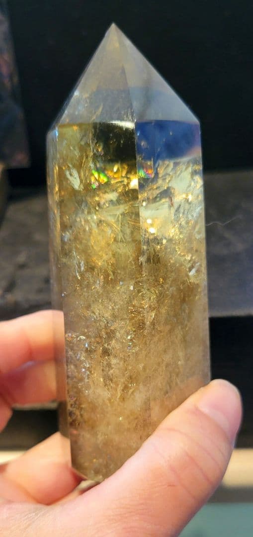 ！最安値！！財運！！最強金運！アップ！天然シャンパンシトリン水晶！！