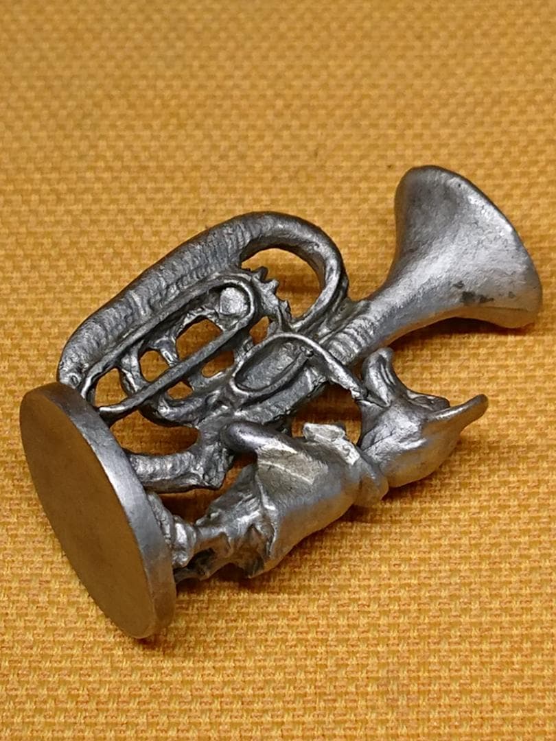 ネズミ　金属　彫像　オブジェ　置物　インテリア　工芸品　美術品　A3401