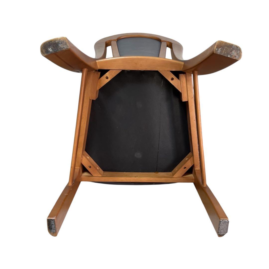 【人気】マルニ木工 maruni ダイニングチェア レザー 木製チェア 椅子　b