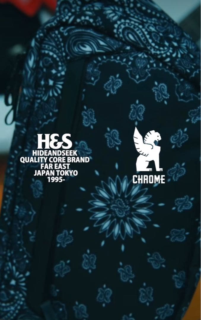HideandSeek×CHROME ハイアンドシーク×クローム