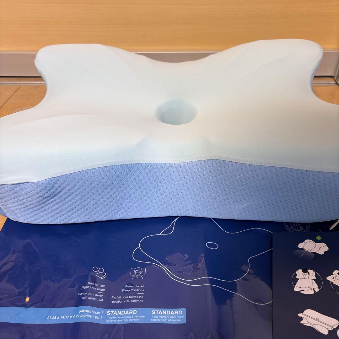 Derila ergo ドイツ製 快眠の為のネックピロー カバー付