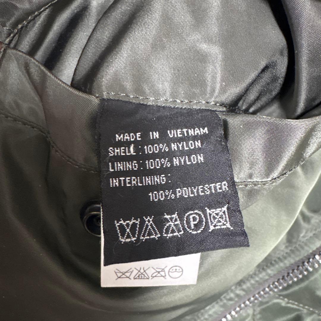 アルファ ALPHA MA-1 N-2B フライトジャケット【M】カーキ ファー