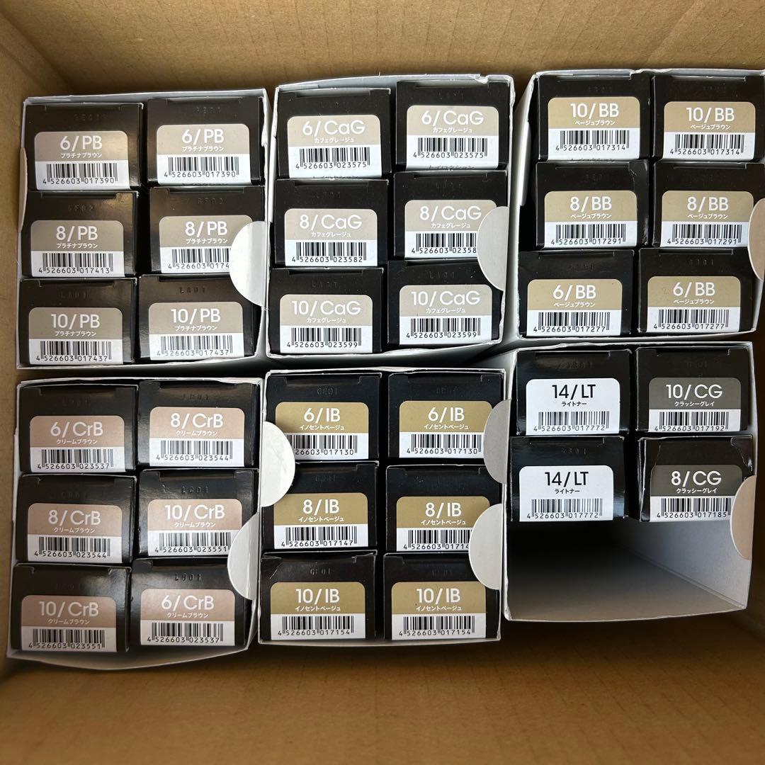 【新品・未使用】デミ トイロクション ヘアカラー 1剤 34本セット