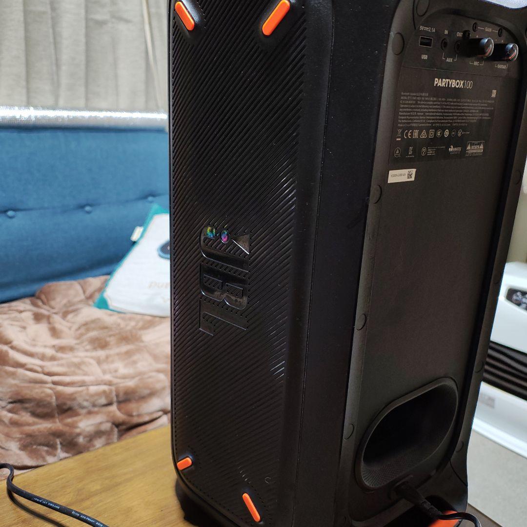 JBL PARTYBOX100 パーティーボックス100　マイク　ギター入力！