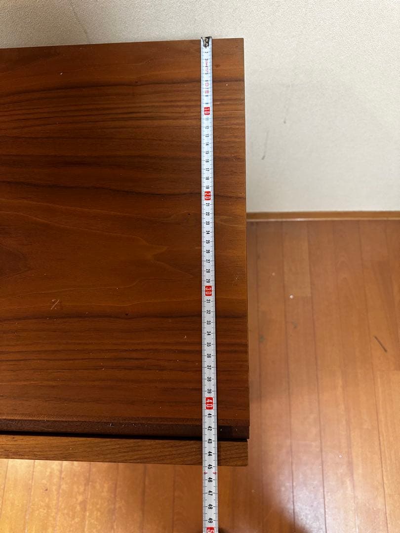 ブラウン木製チェスト（引き取り限定！　熊本市）