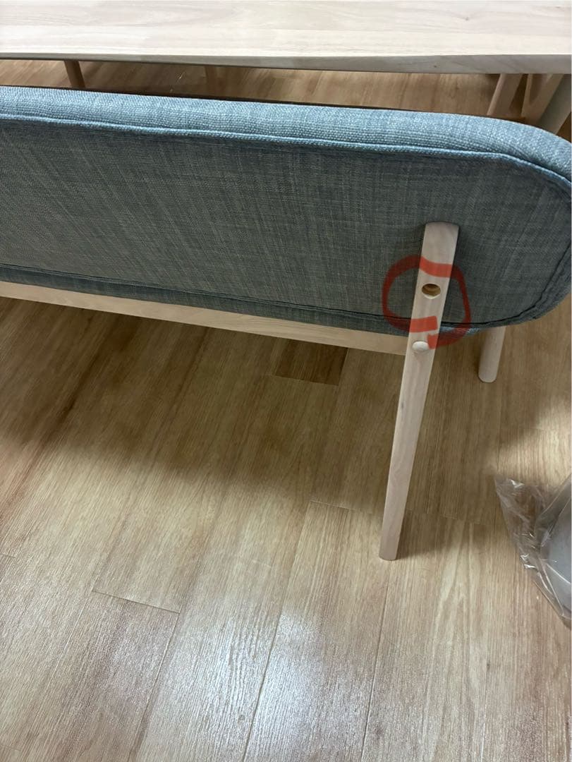 ニトリ、リビングダイニングテーブル4点セット、LDリラックスワイド160cm