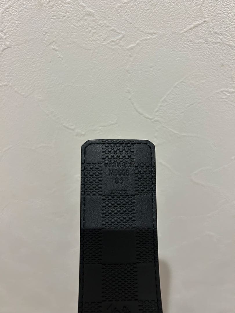 ！のん！ ルイヴィトン ベルト ダミエグラフィット リバーシブル