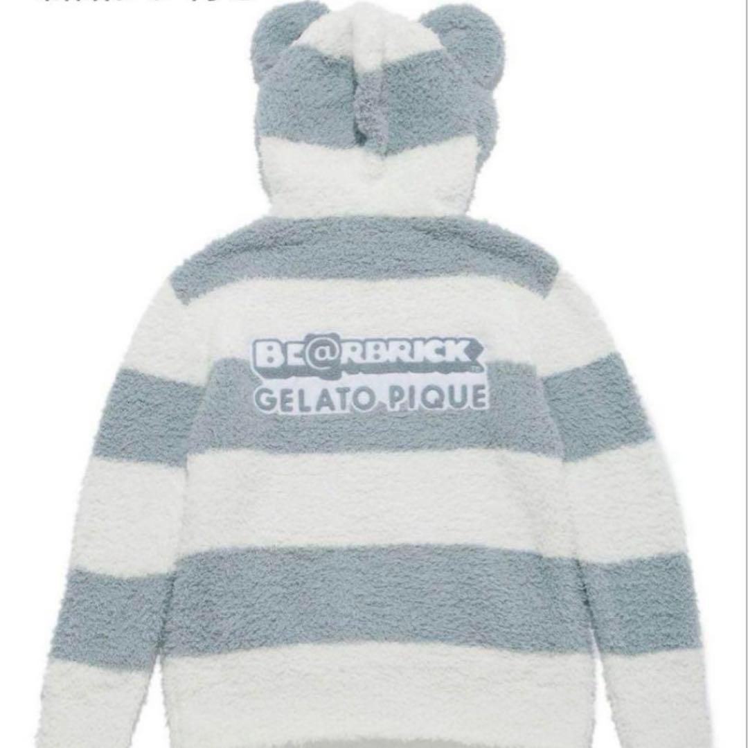 ジェラートピケ gelatopique ベアブリック フーディー ルームウェア