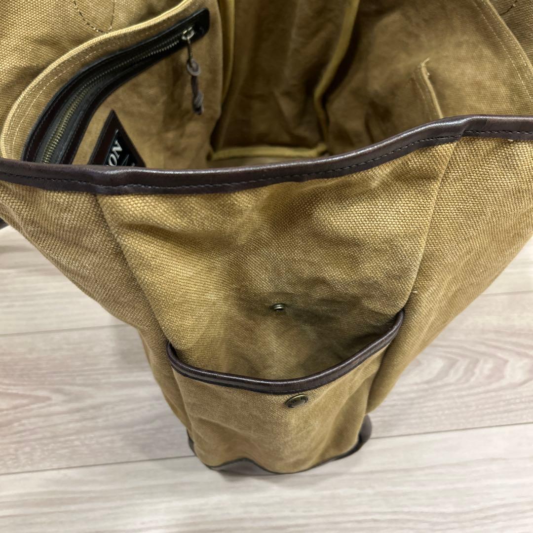 FILSON トートバッグ RUGGED CANVAS TOTE ダークタン