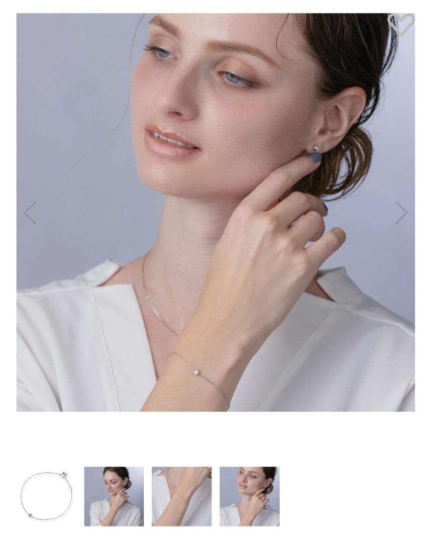 と*）様 ☆半額以下☆スタージュエリー☆Pt950 ブレスレット MOON SE