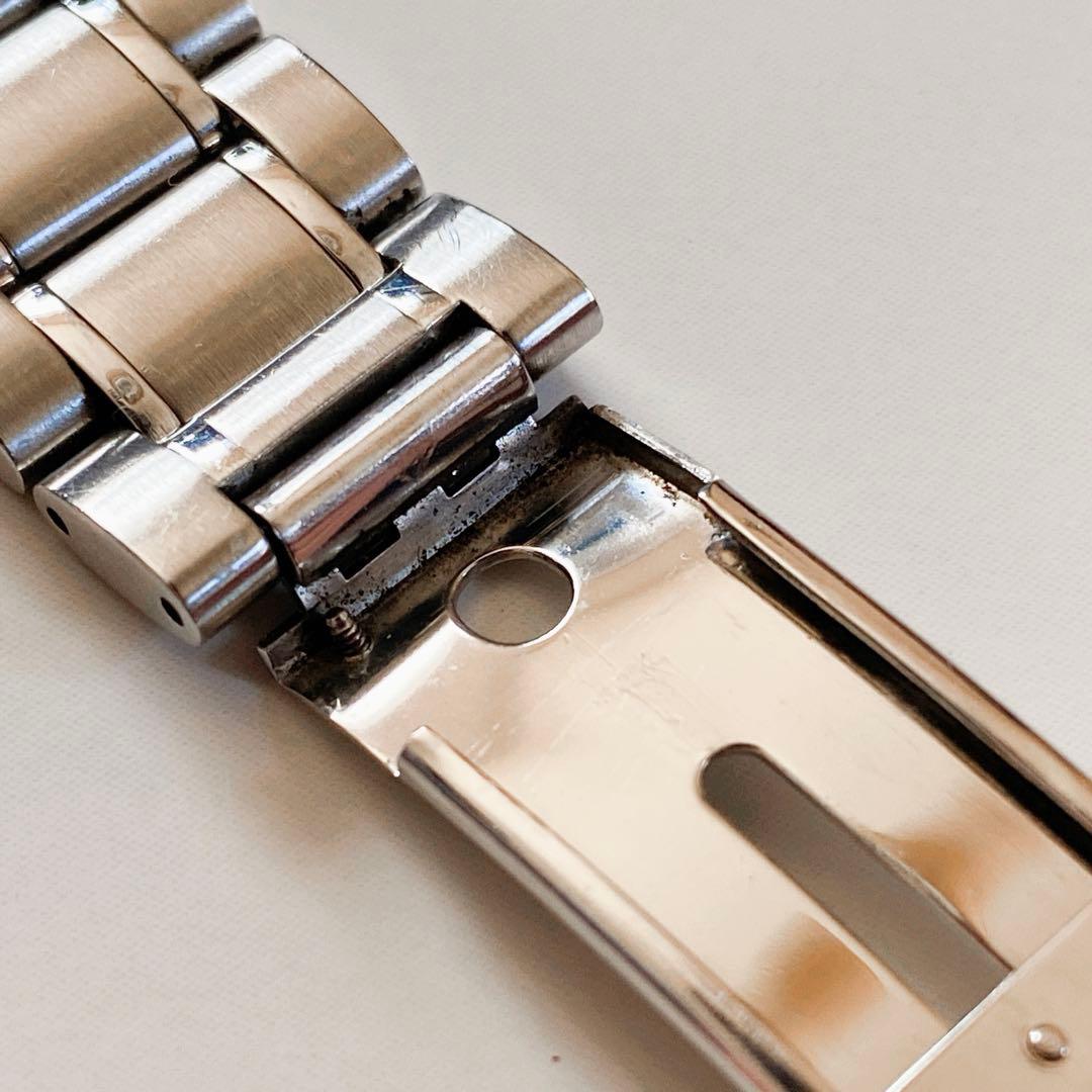 ジャンク 純正 オメガ 1562/850 スピードマスター用 ステンレスベルト