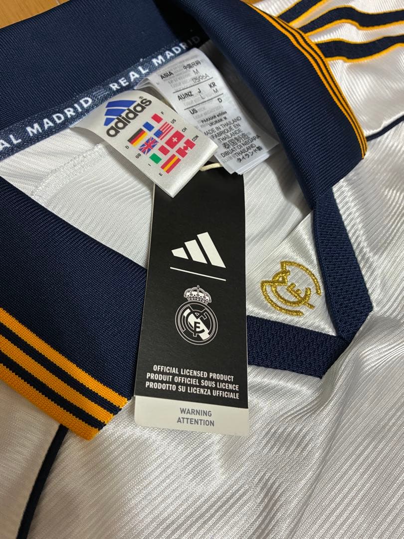 adidas レアル・マドリード　99/00 ホームユニフォーム ※復刻デザイン