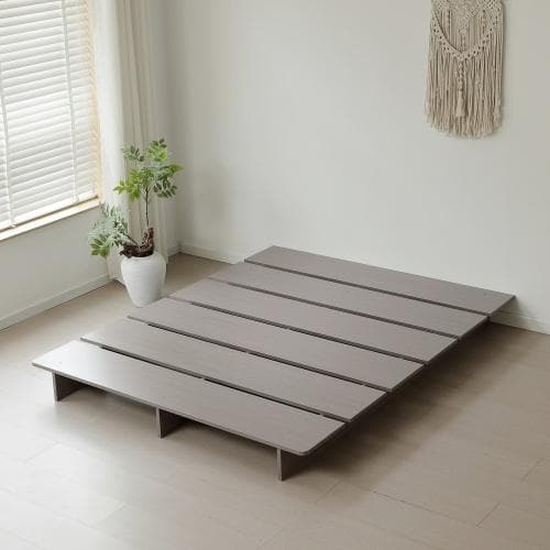 【幅120cm/S】ベッド ローベッド ステージベッド ベッドフレーム