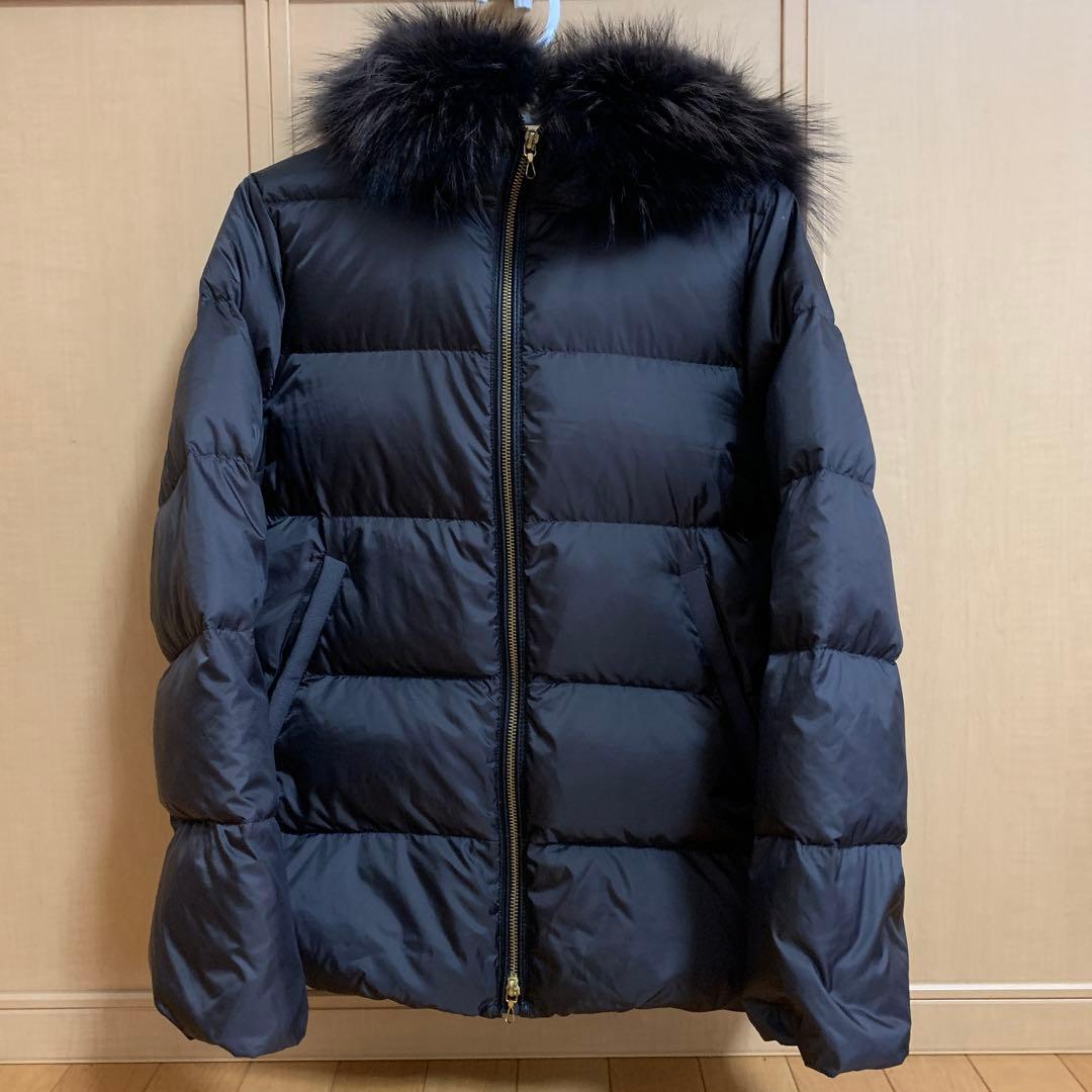 nano universe西川ダウン40ブラウン