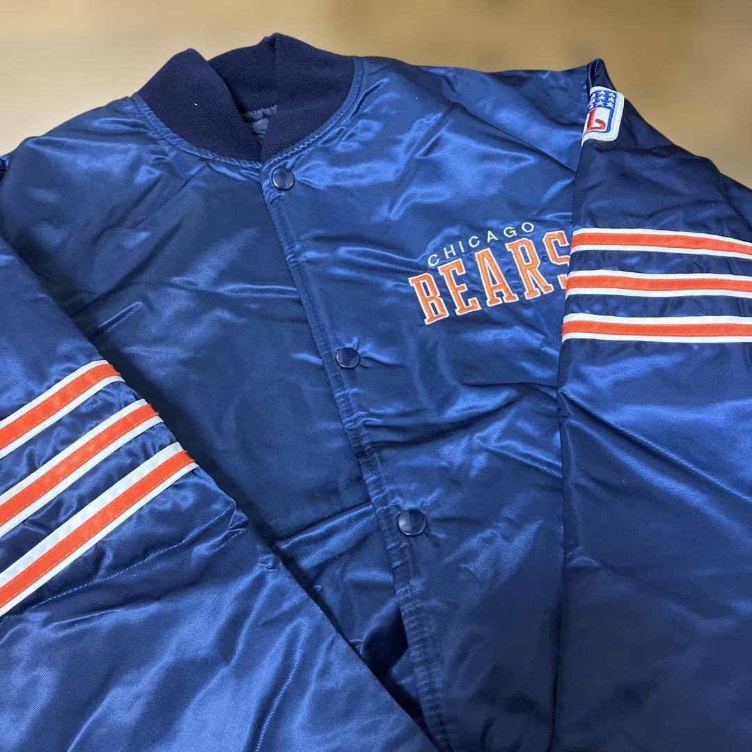 Eri品　NFL シカゴ ベアーズ　サテンジャンパー　Lサイズ
