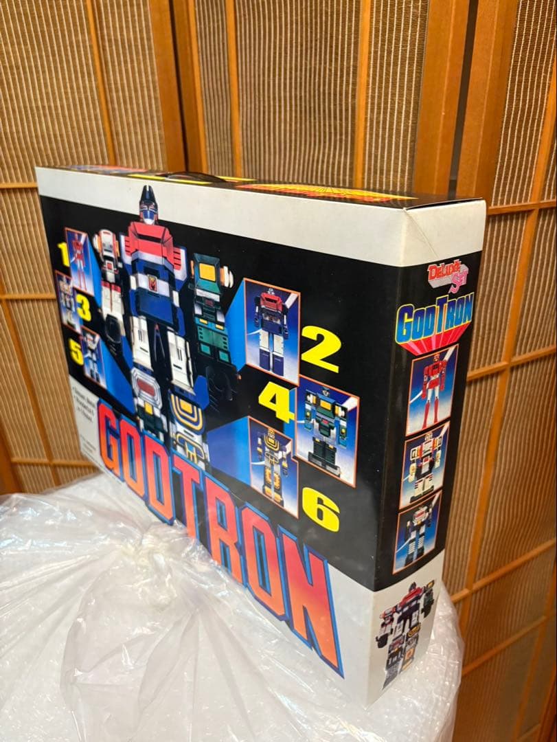 台湾製 六神合体ゴッドマーズ GODTRON 超合金 未使用品 当時物 海外版