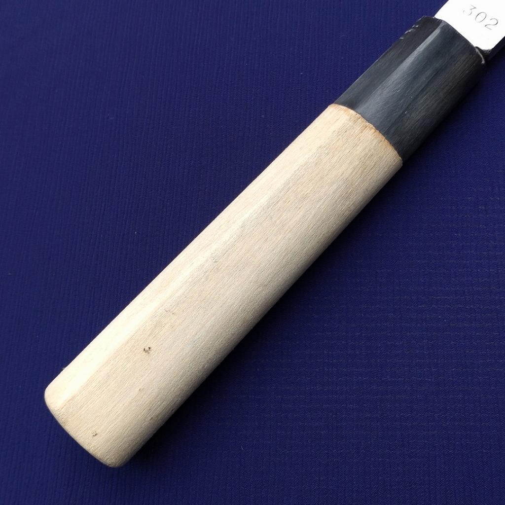 薄刃包丁 源勝秀 刃長約168㎜ 片刃 和包丁 水牛桂 庖丁 刃物 《0254》