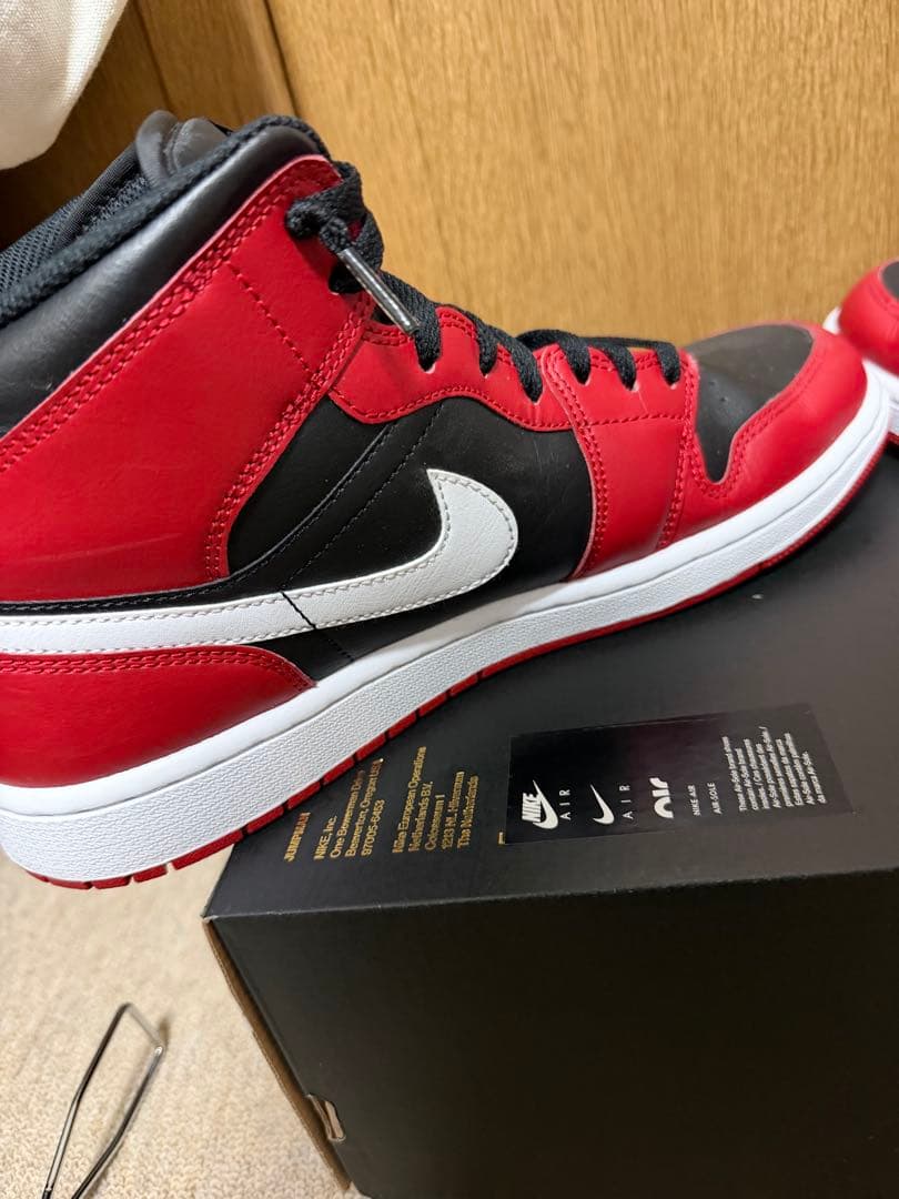 Nike Air Jordan 1 レッド/ブラック/ホワイト