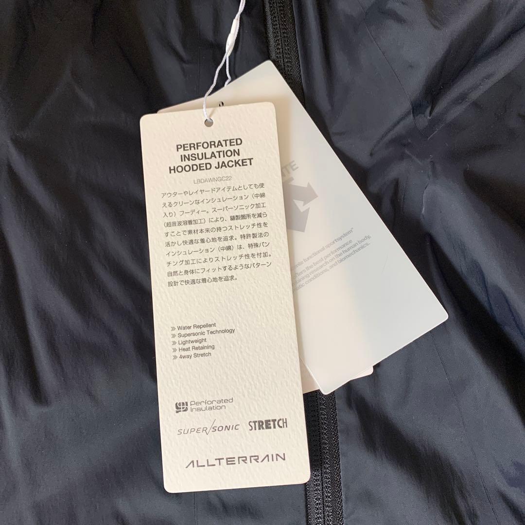 新品未使用　DESCENTE ALLTERRAIN 薄中綿パーカー　レディースＬ