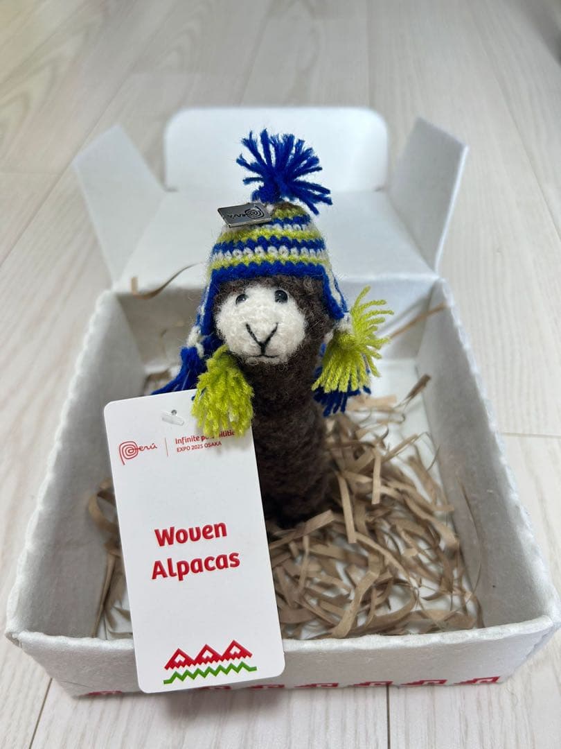 大阪万博！ペルー館のアルパカちゃん！