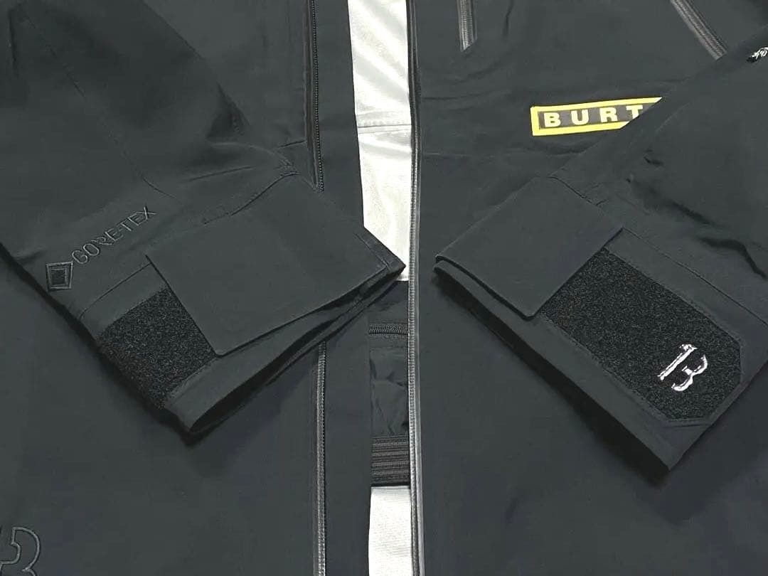 バートン ゴアテックス マウンテンパーカ 黒 Mスノボジャケット スノーウェア