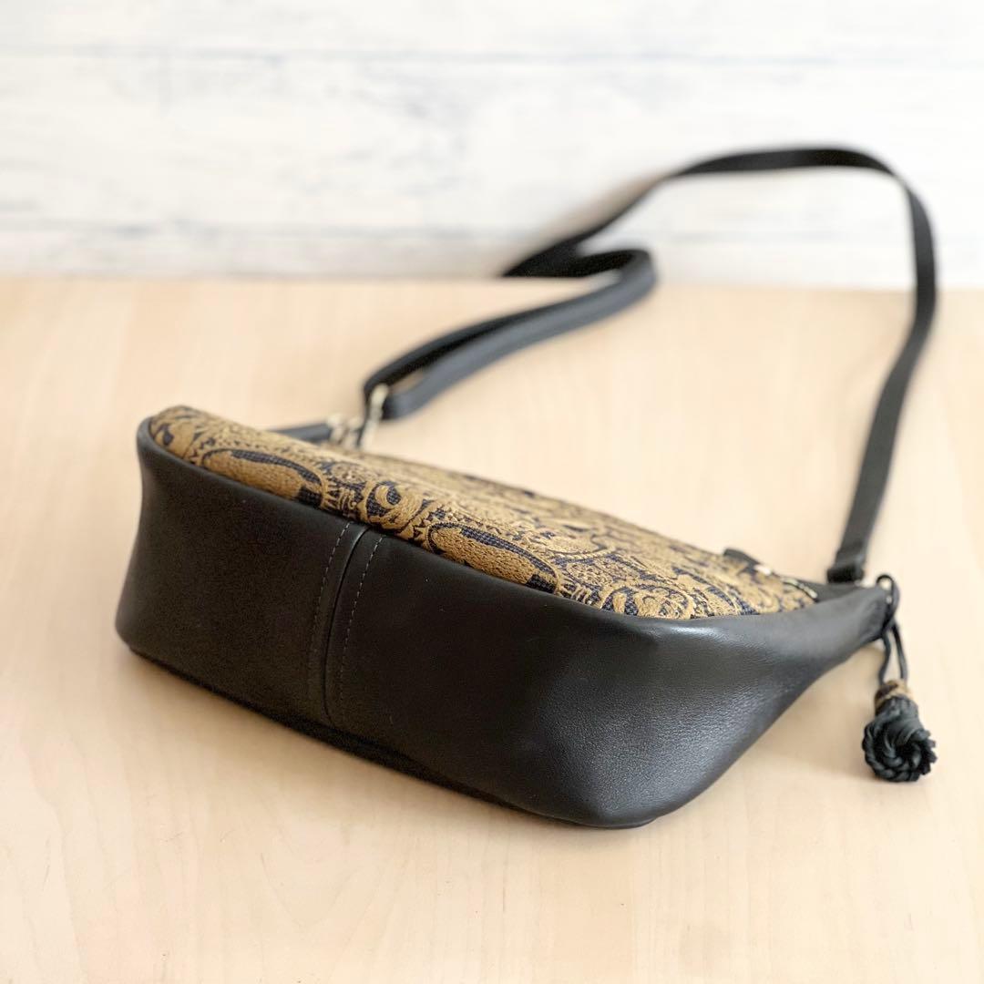 本革&jungle relief ショルダーバッグ　TB601-292