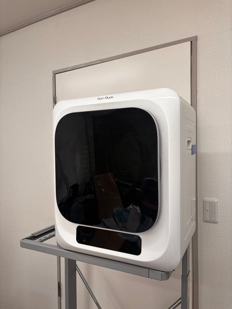 今週まで！！Sun Ruck 電気式衣類乾燥機 3kg SR-ASMN206-W