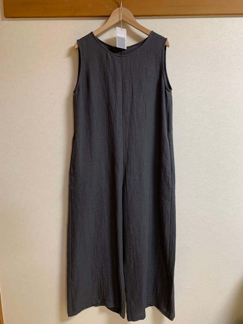 evam eva （エヴァムエヴァ） リネンオールインワン