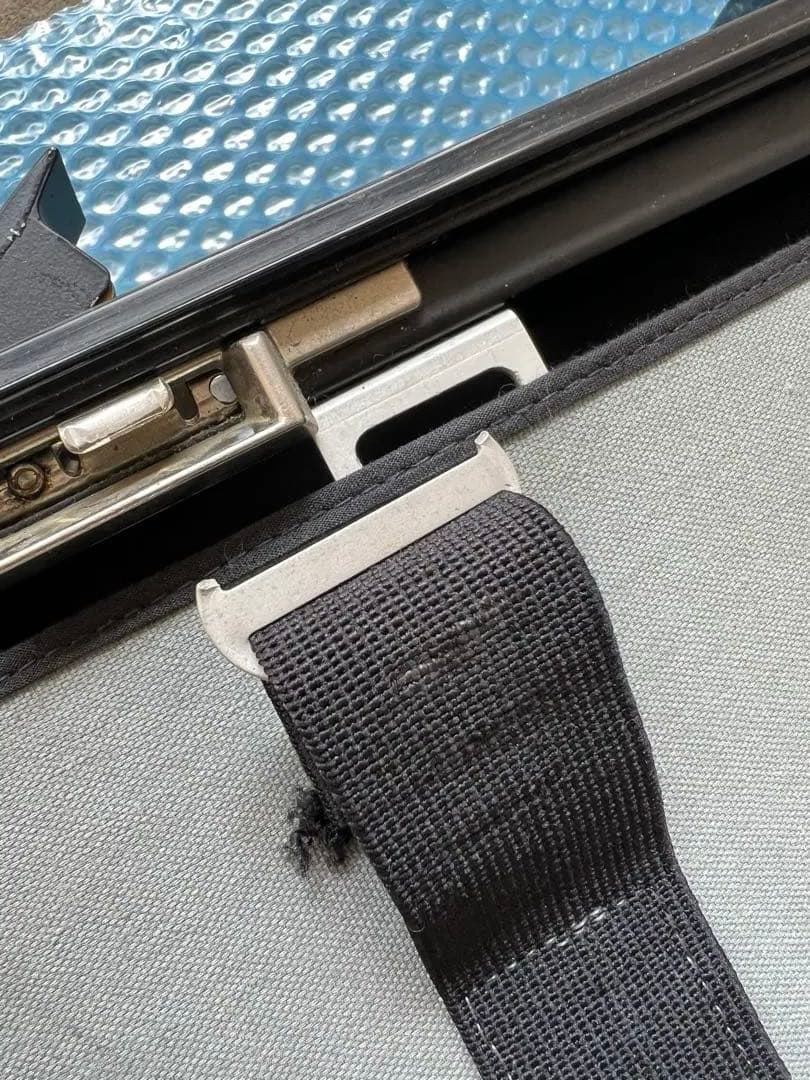 ゼロハリバートン　アルミ製スーツケース　made in USA 4輪キャスター