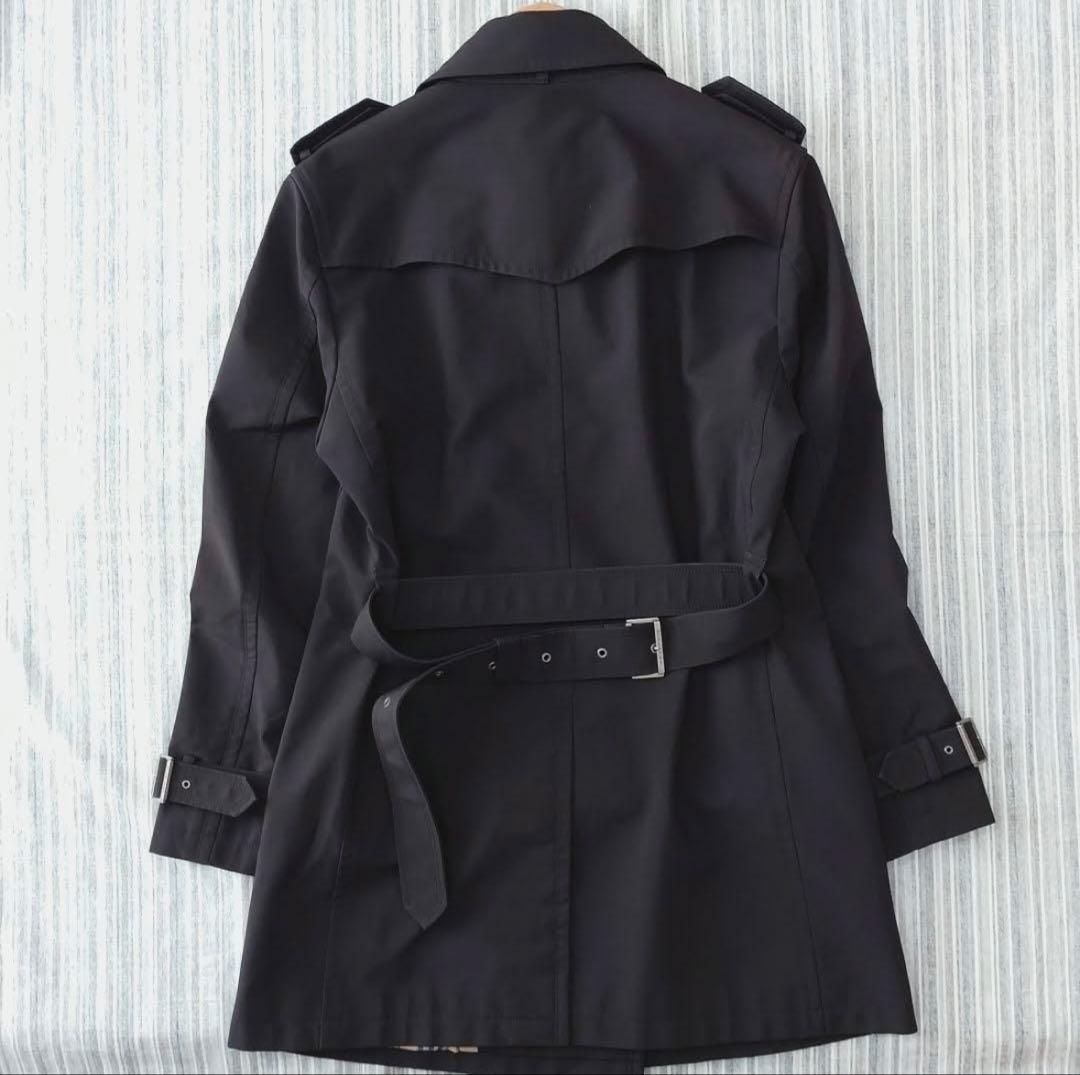 M*》様 バーバリーブラックレーベル＊最高級＊裏チェック＊トレンチコート＊L＊