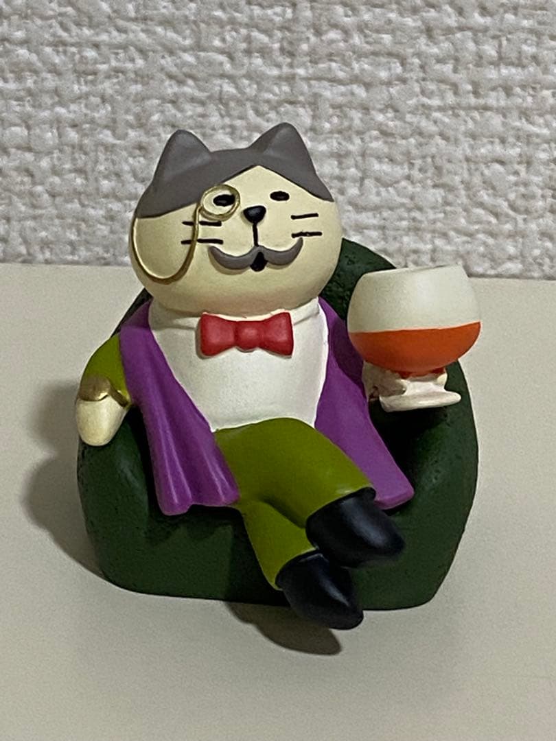 美品 デコレコンコンブル 三毛猫バーセット