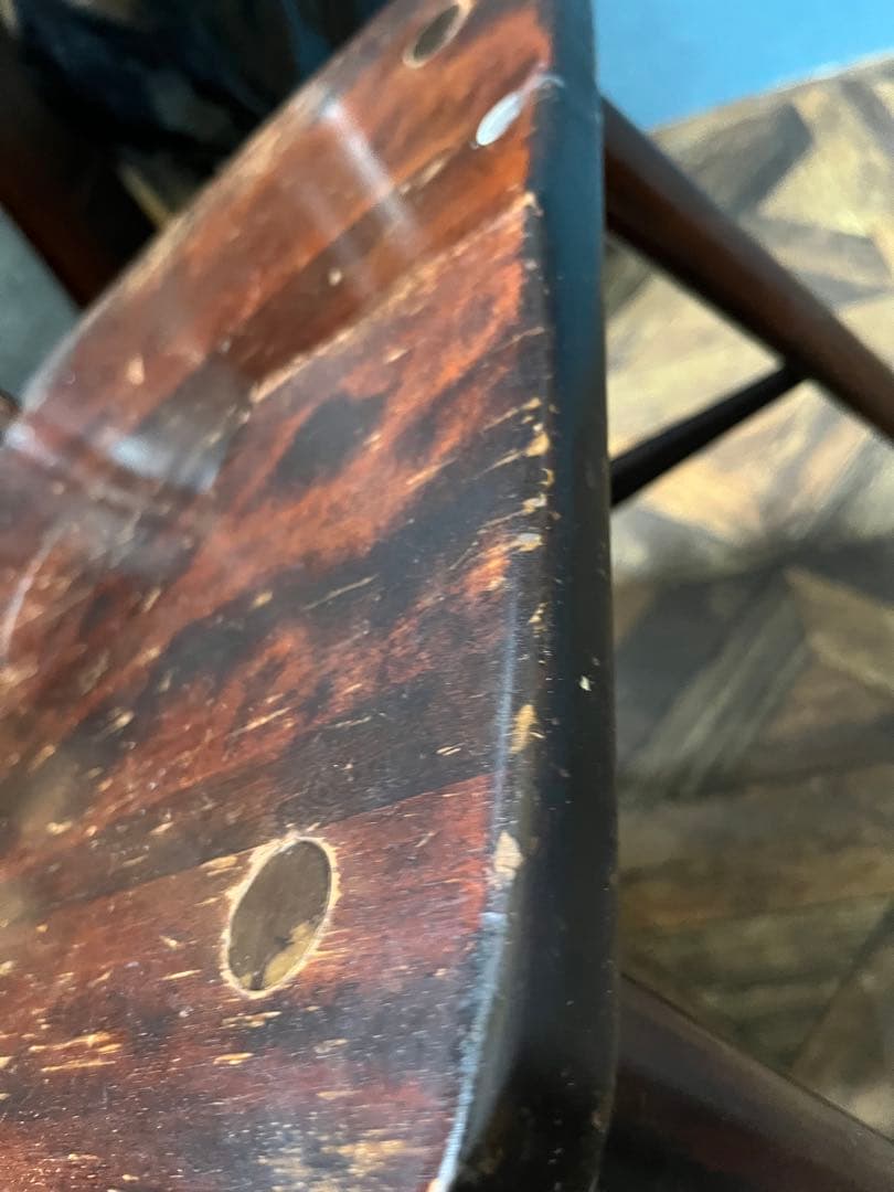 まる子＊北海道民芸家具 椅子 インテリア 昭和レトロ アンティーク