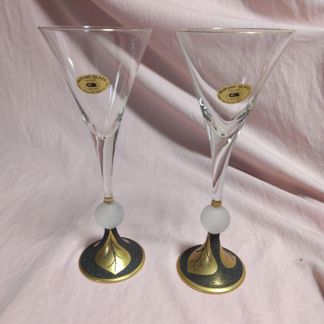 ムラーノグラス 　 2個セット