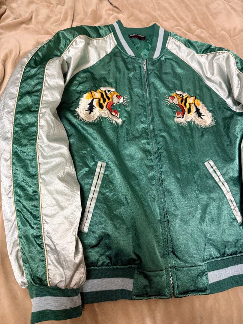 YOKOSUKA NEO SIXX 虎 日本限定スカジャン vintageサテン